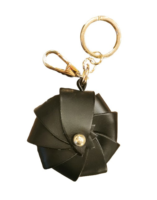 Portachiavi in pelle Boldrini 0666 Nero