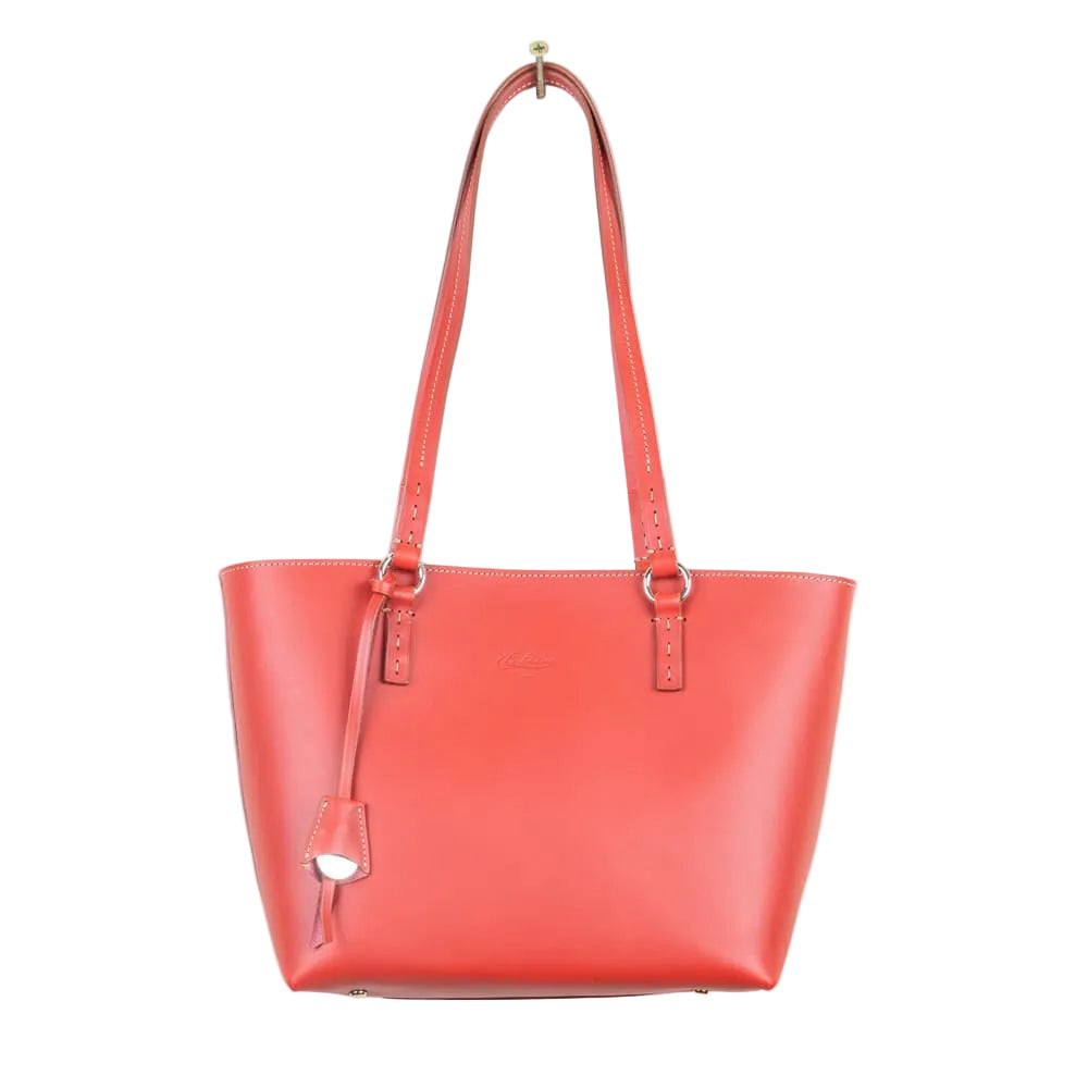 Boldrini 06956 Red Leather Shopper