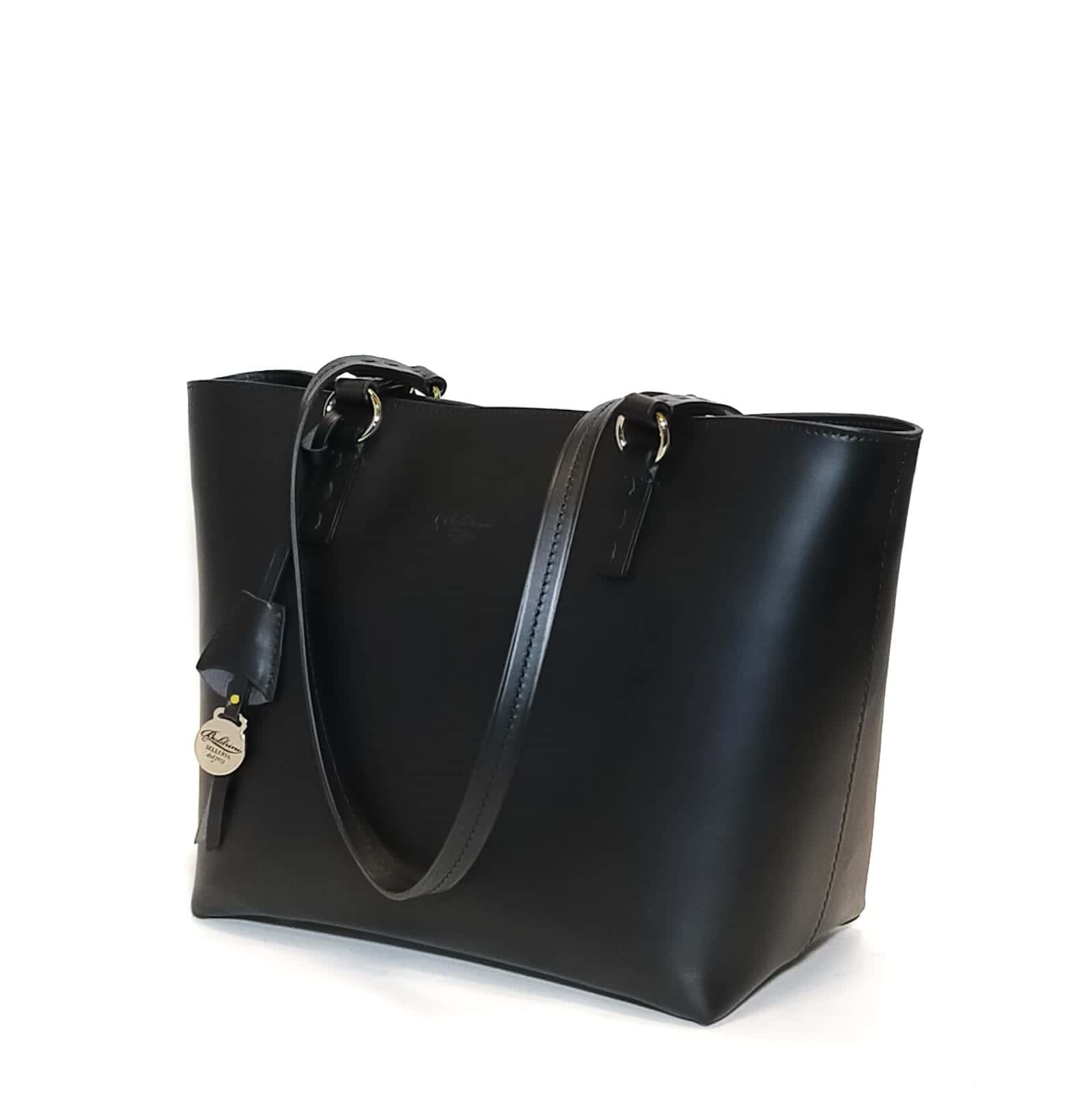 Shopper in pelle Boldrini 06956 Nero