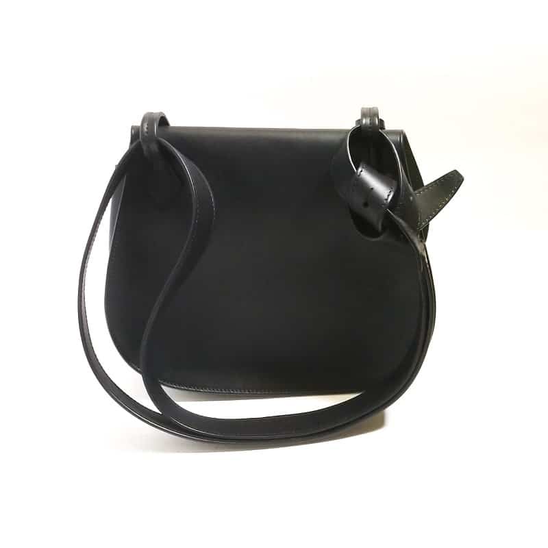 Borsa/tracolla in pelle c/patta Boldrini 07138 Nero