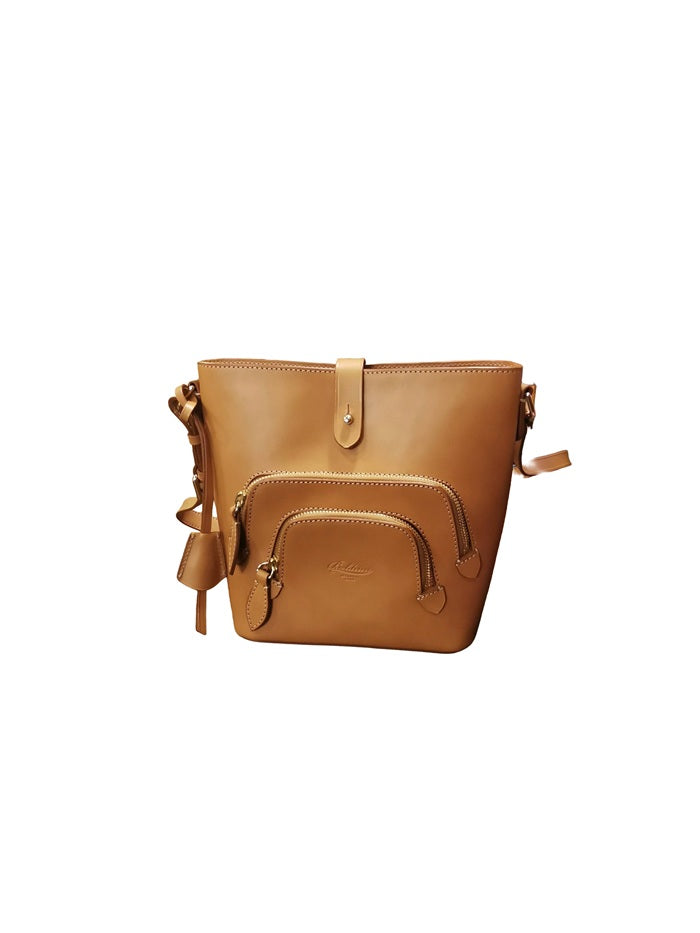 Borsa con tracolla in pelle Boldrini 07314 Naturale