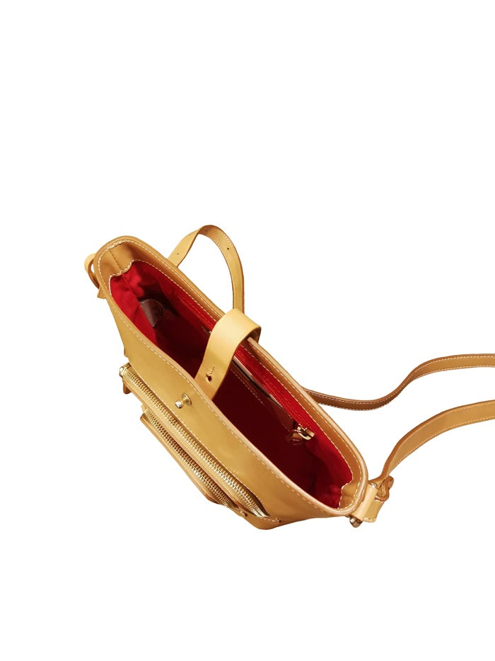 Borsa con tracolla in pelle Boldrini 07314 Papaja