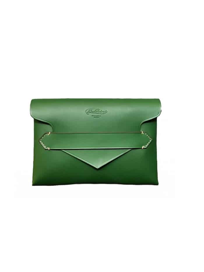 Pochette in pelle Boldrini 07459 Avocado