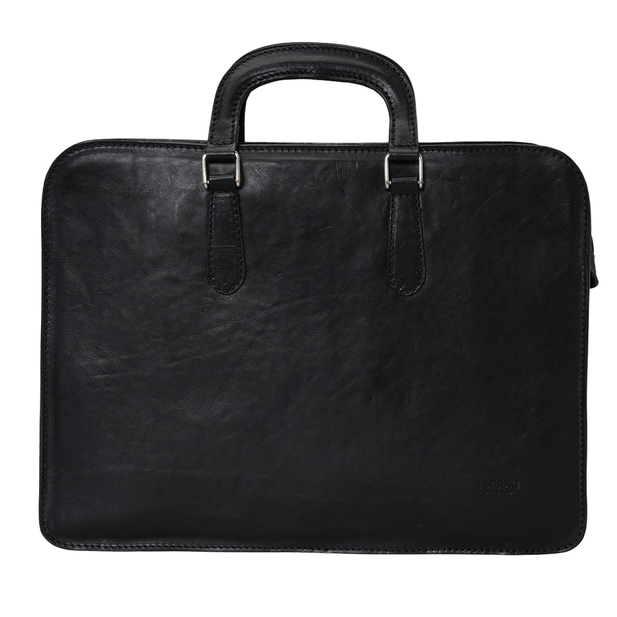 Borsa porta documenti in pelle I Medici 63/081 nero
