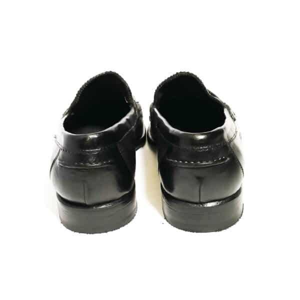 Mocassino d uomo in pelle Pelletteria Allegrini 1253 Nero