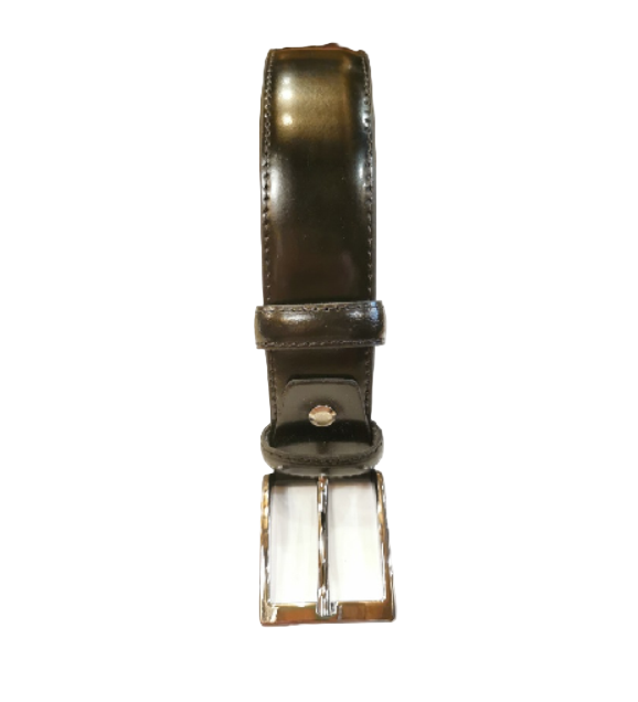 Cintura in pelle Pelletteria Allegrini Filippo 155/35 nero