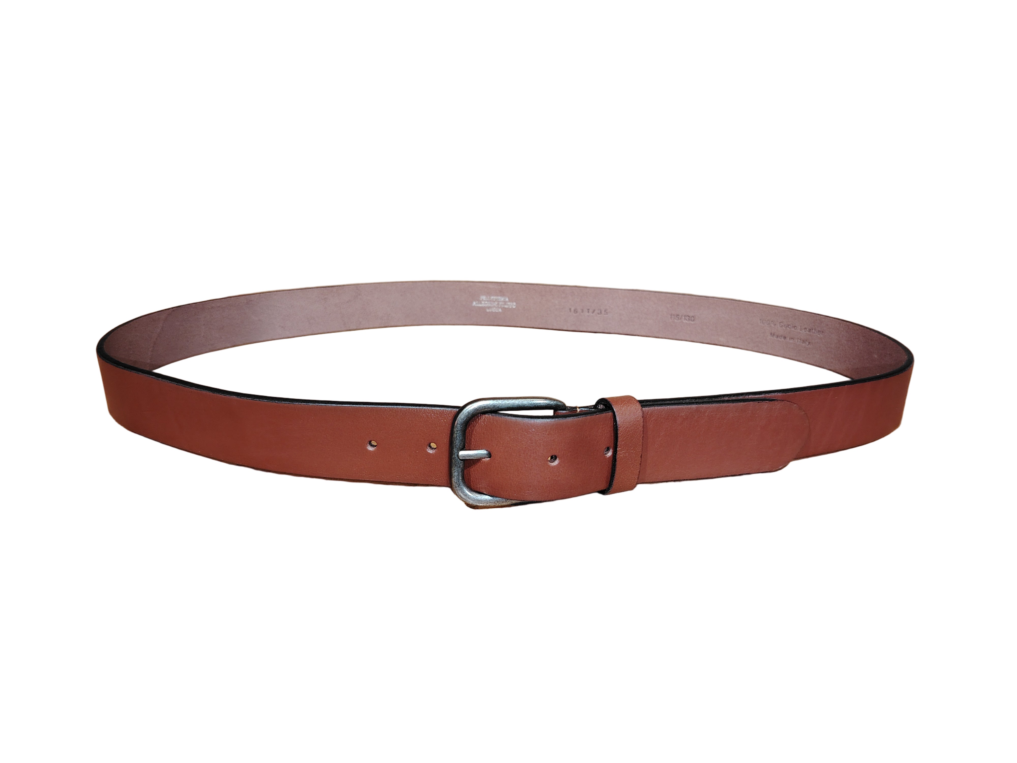 Pelletteria Allegrini Filippo 1611/35 brown leather belt