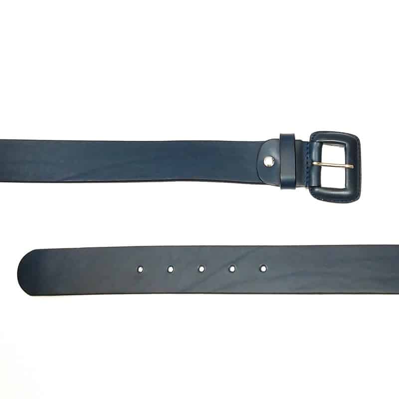 Cintura in pelle donna Pelletteria Allegrini Filippo 1821/40 Blu