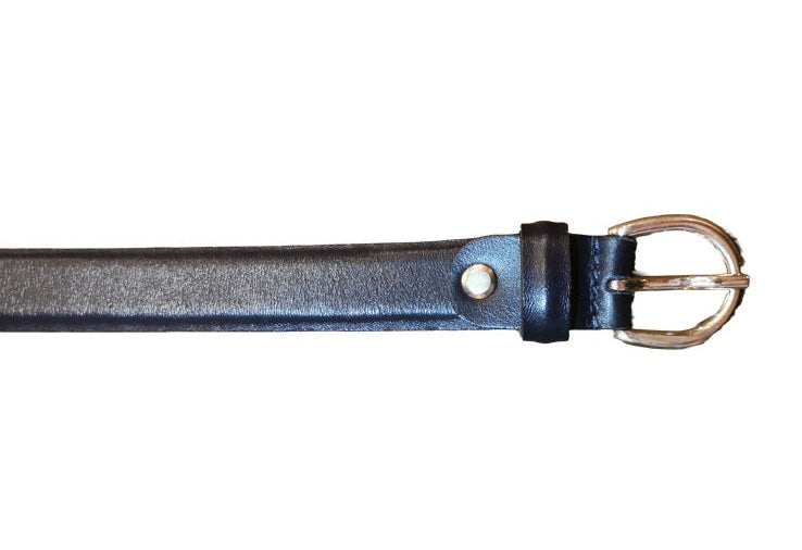 Cintura in cuoio Donna Pelletteria Allegrini Filippo 1852/25 blu