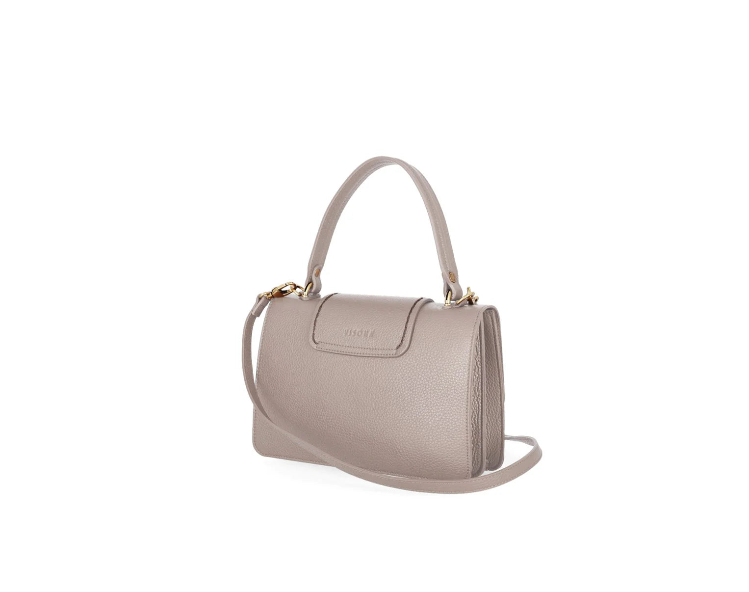Borsa LINDA in pelle Visonà 20101 taupe