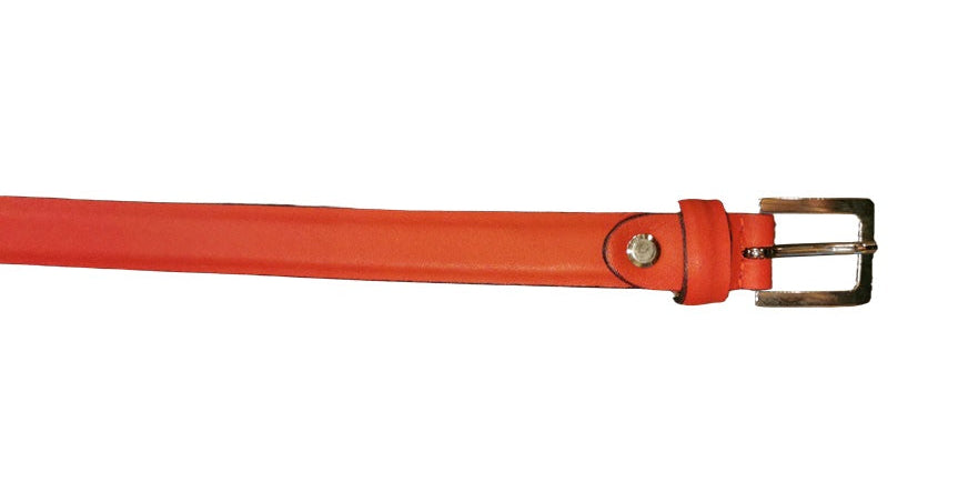 Cintura in pelle Donna Pelletteria Allegrini Filippo 2074/20 rosso