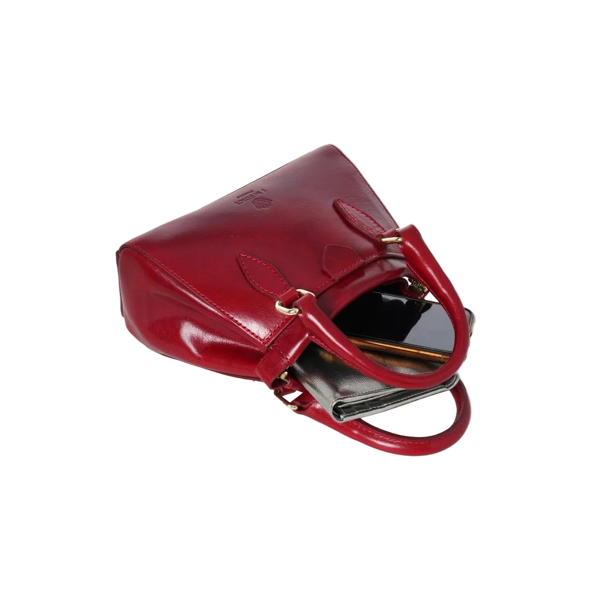 Small Leather Crossbody Bag I Medici 63/2460 Red
