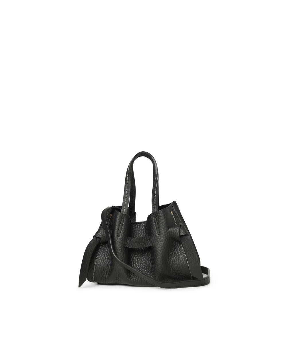 Borsa Vittorina in pelle Visonà 24735 nero
