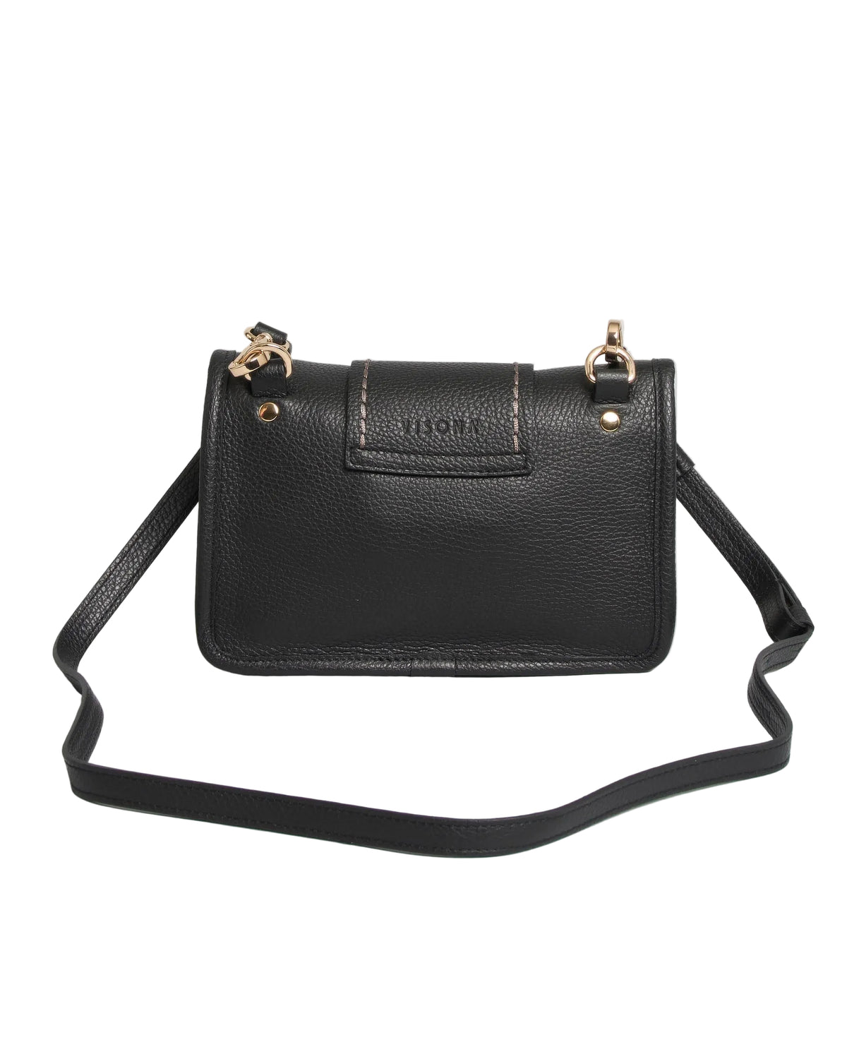 Borsa in pelle Visonà LINDA 26500 nero