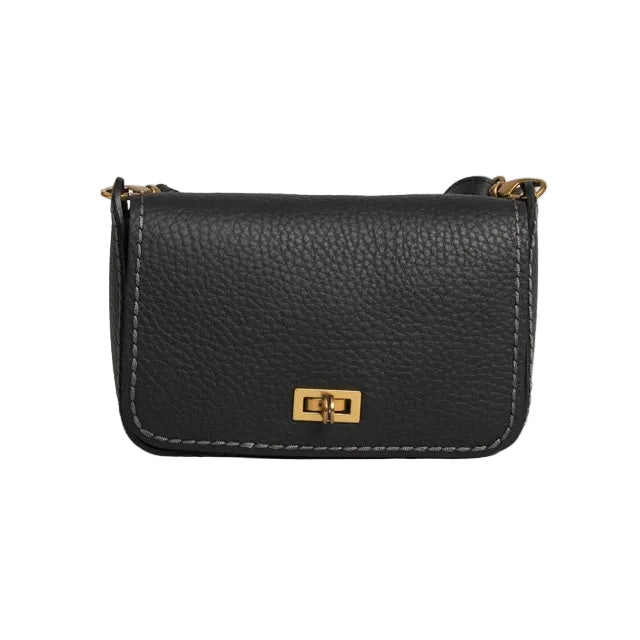 Borsa a tracolla Felicita Queen Visonà 26715 NERO