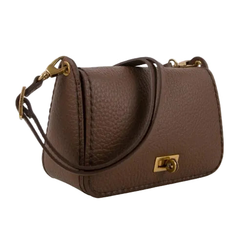 Felicita Queen Visonà 26715 Walnut Shoulder Bag