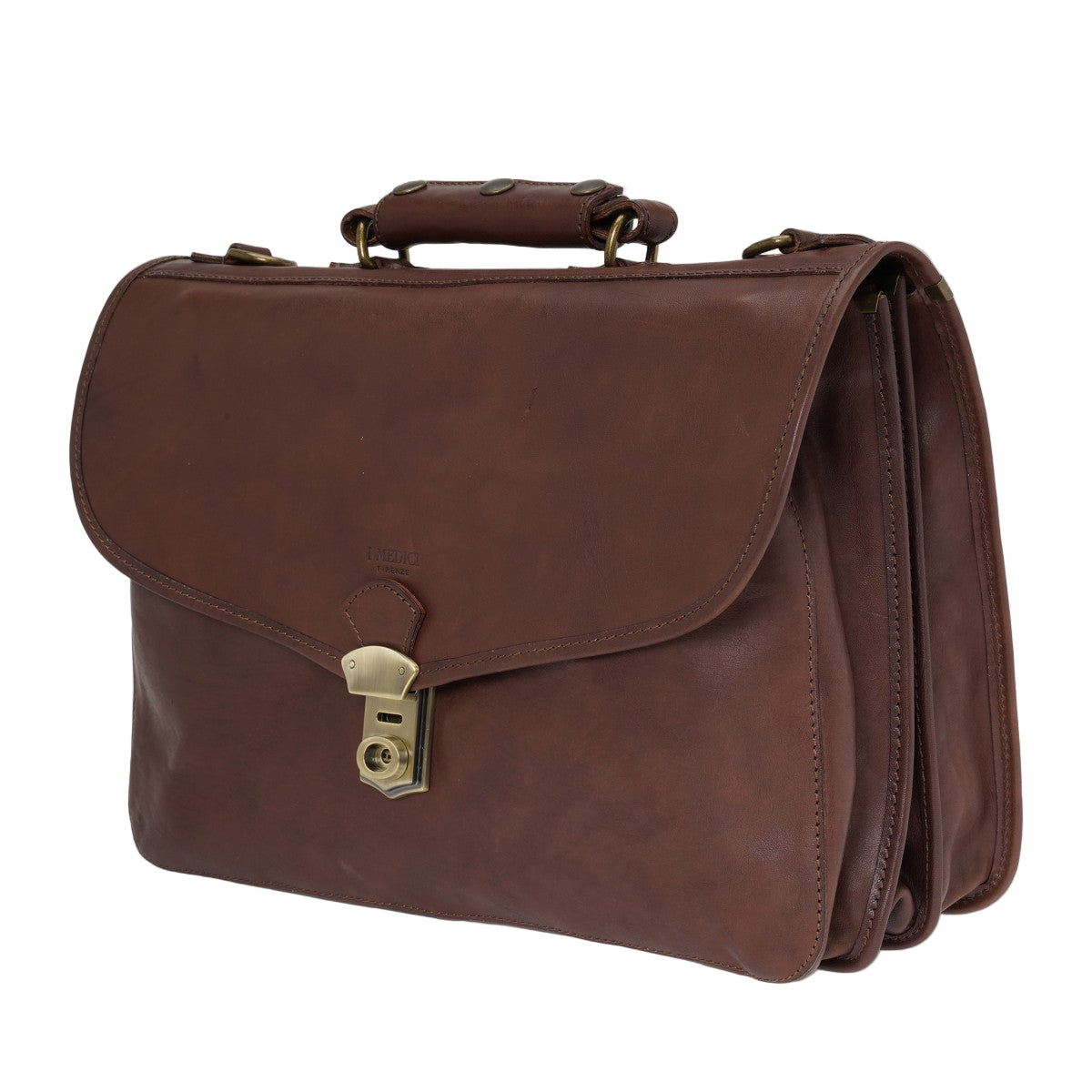 I Medici leather bag 63/1350 dark brown