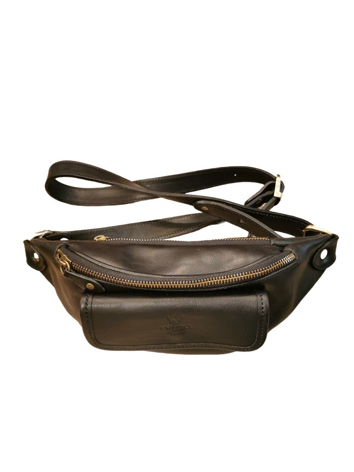 Marsupio in pelle I Medici 63/0830 Nero