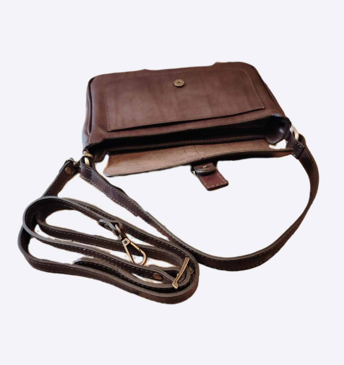 Borsa in pelle I Medici 63/1350 testa di moro