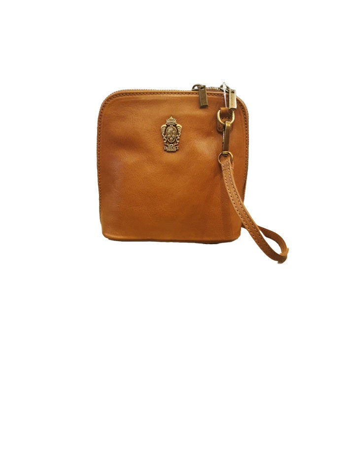 Tracollina in pelle i Medici 63/298 Marrone