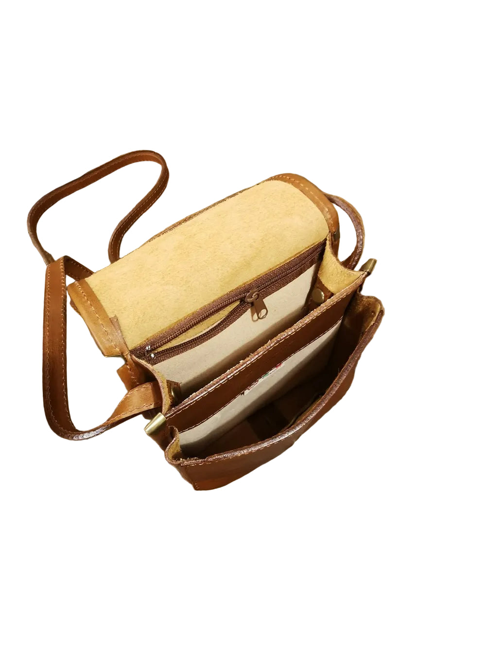 Leather Shoulder Bag I Medici 63/300 Brown