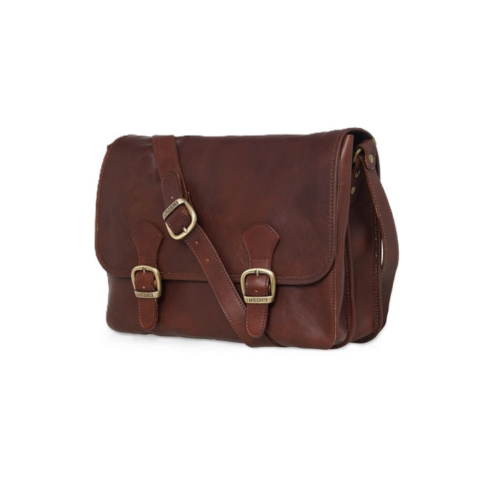 I Medici leather bag 63/1350 dark brown