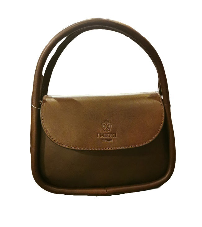 Borsa in pelle I Medici 63/640 Testa di moro