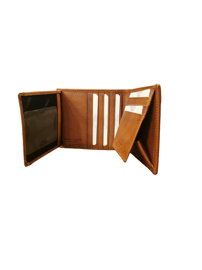 Portafoglio in pelle I Medici 64/023 Marrone