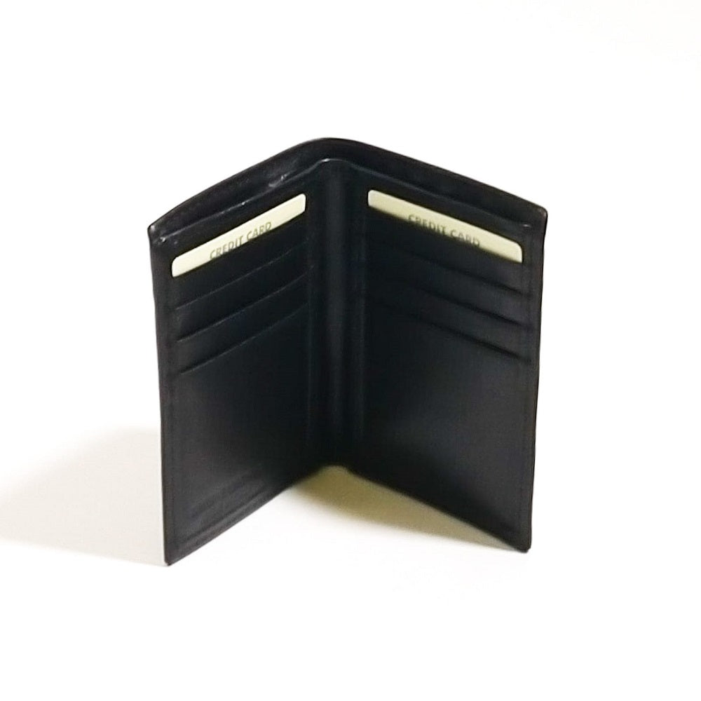 Portafoglio piccolo in pelle I Medici 64/028 Nero