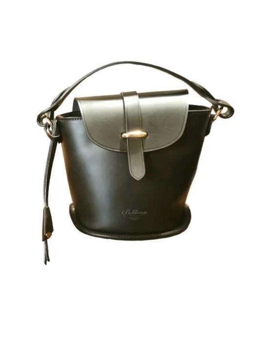 Boldrini 07582 Black Small Leather Bag