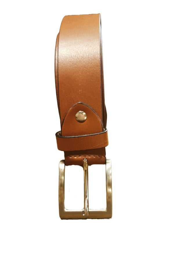 Leather Belt Pelletteria Allegrini Filippo 001/40 black