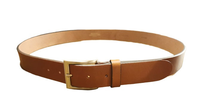 Cintura in Cuoio Pelletteria Allegrini Filippo 9386/35 Rosso Scuro