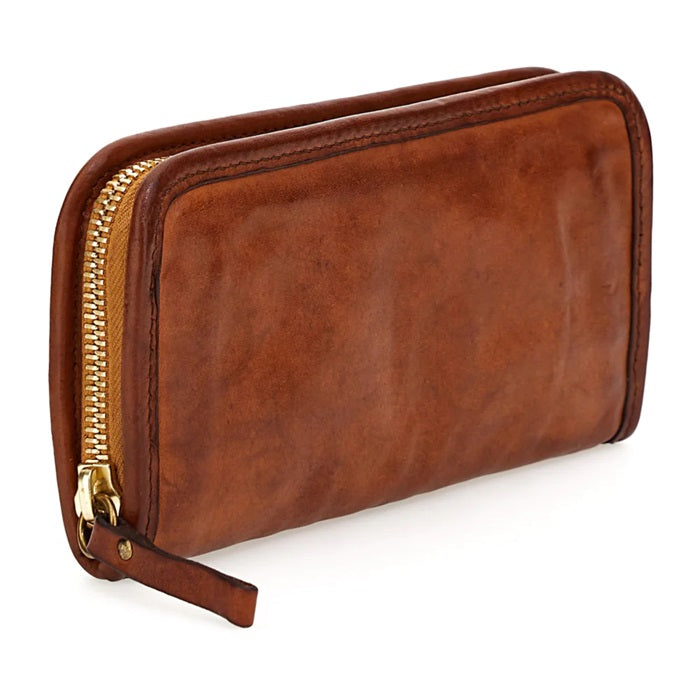 Portafoglio in pelle Campomaggi C000100ND X0001 cognac