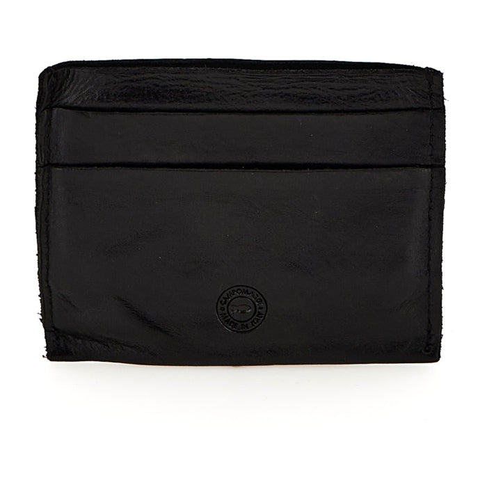 Porta Carte in pelle Campomaggi C014440ND X0001 nero
