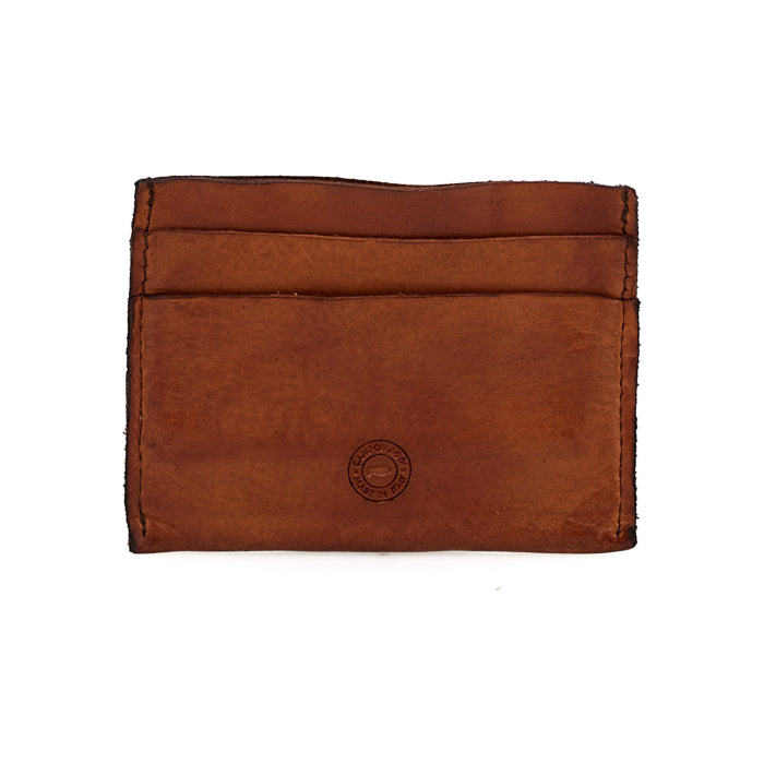 Porta Carte in pelle Campomaggi C014440ND X0001 cognac