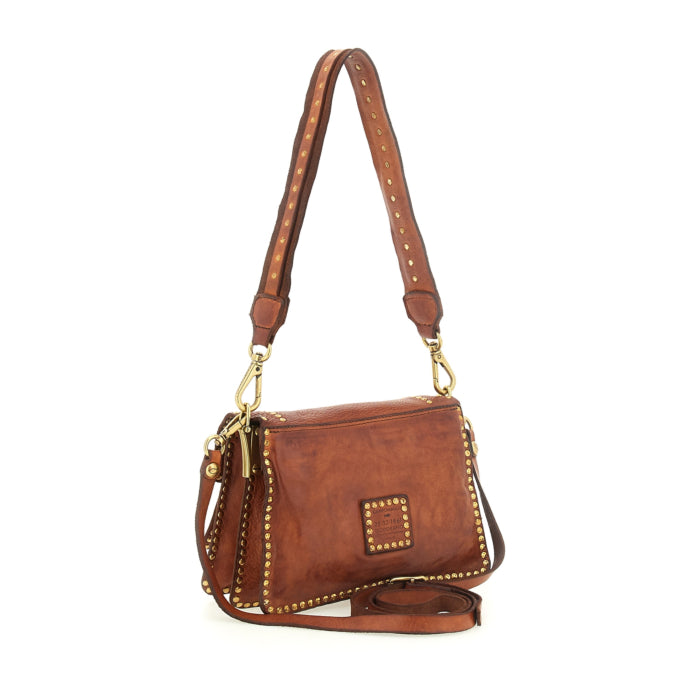 Agnese tg S in pelle Campomaggi C016500ND X0007 Cognac