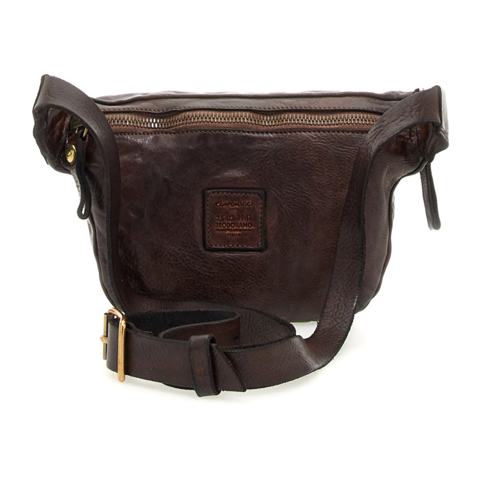 Marsupio in pelle Campomaggi C018420ND X0001 moro