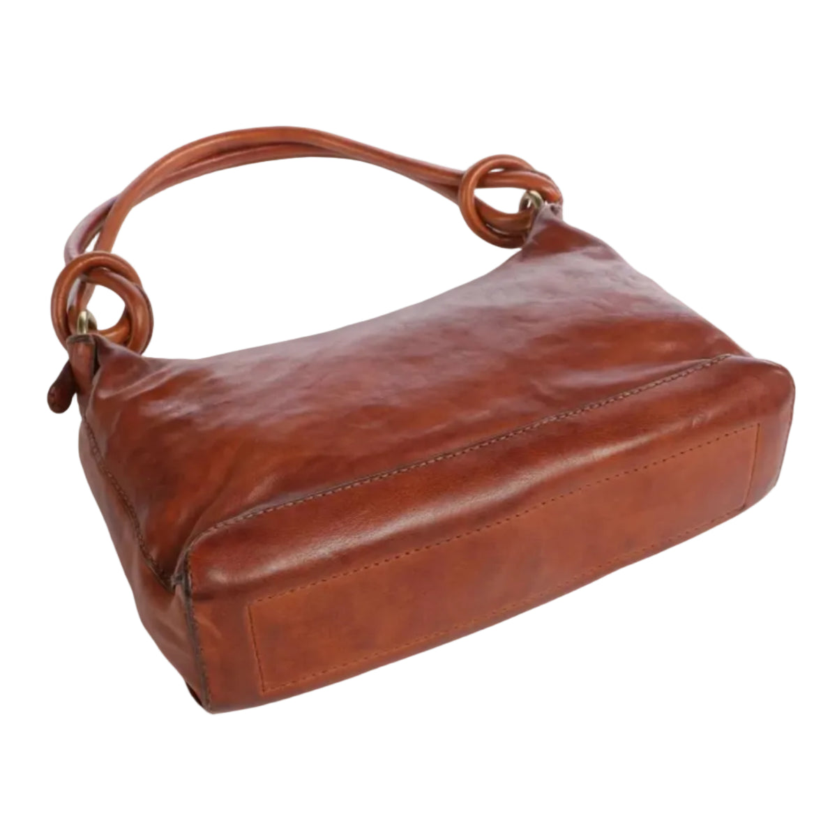 Monospalla Vittoria in pelle Campomaggi C045520ND X0001 Cognac