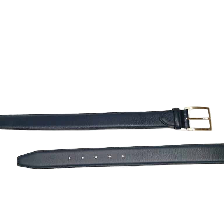 Cintura in pelle di cervo da uomo C102CER blu