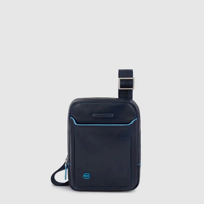 Borsello in pelle porta i-Pad mini Piquadro CA3084B2 Blu