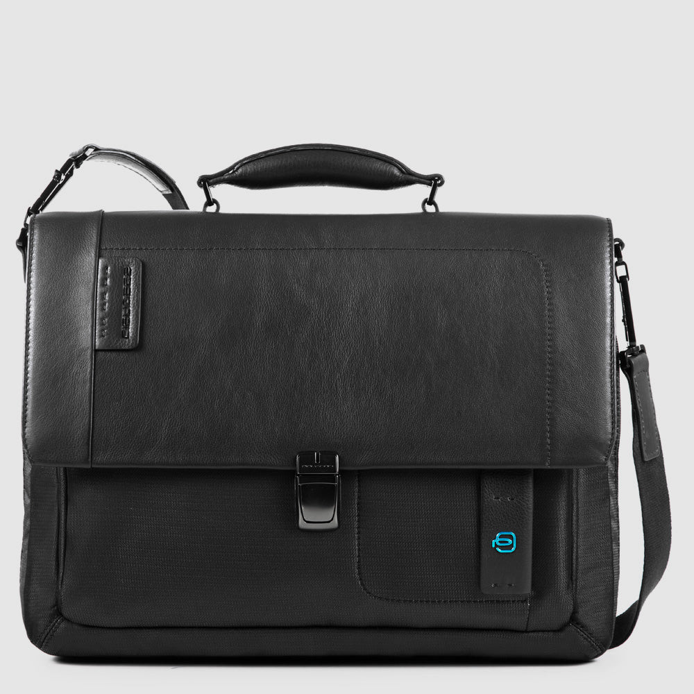 Cartella porta computer con patta CA3111P16 Nero