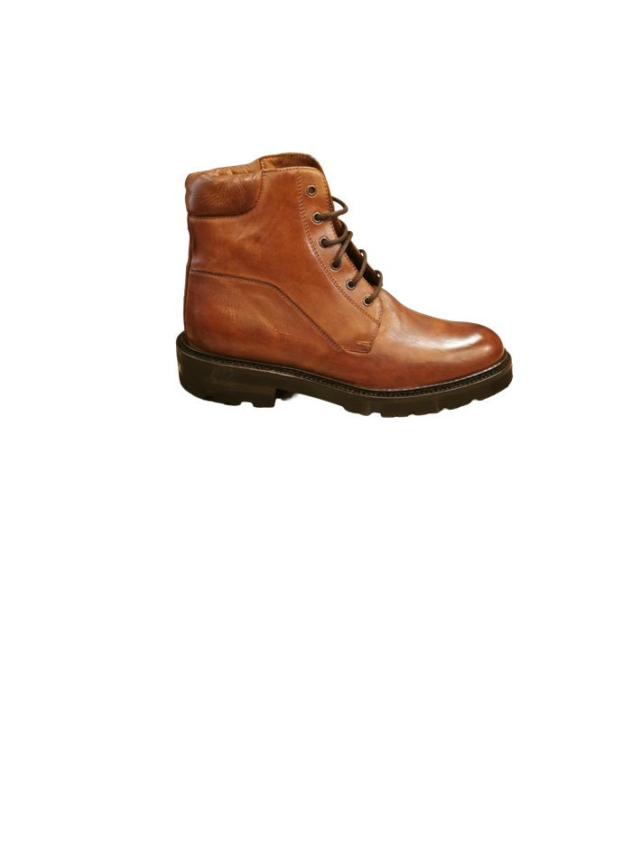 Scarpa stringata donna Pelletteria Allegrini CIRIA Marrone