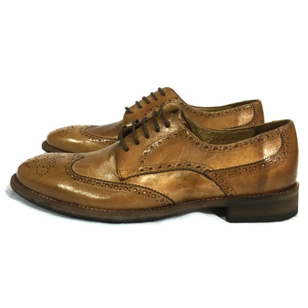 Scarpa da donna in pelle Pelletteria Allegrini D641 Cerro