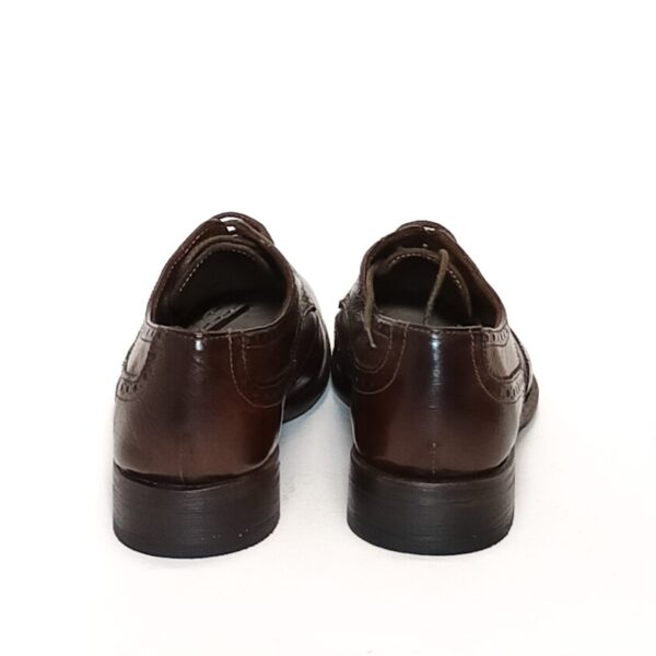 Scarpa da donna in pelle Pelletteria Allegrini D641 Marrone