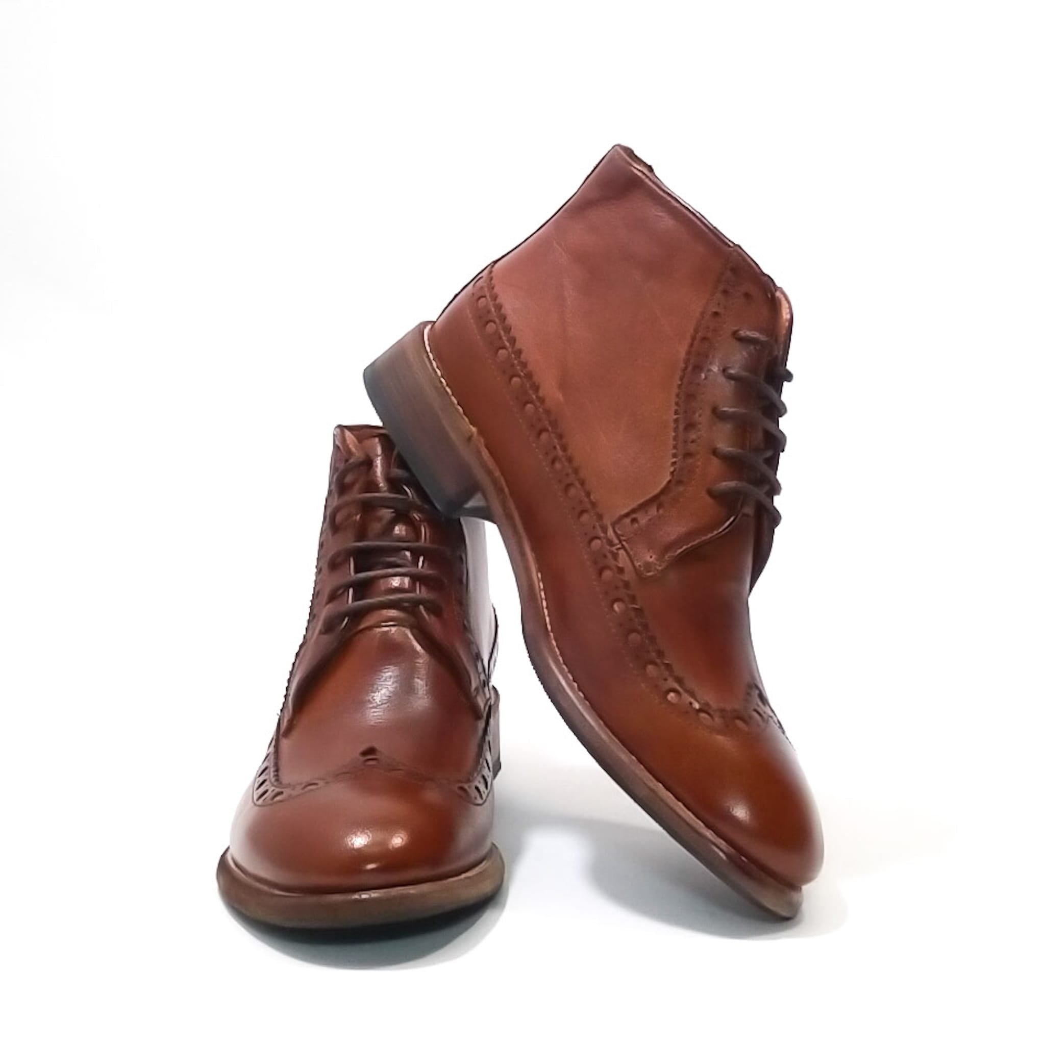 Stivaletto da donna in pelle Pelletteria Allegrini D731 Cocker