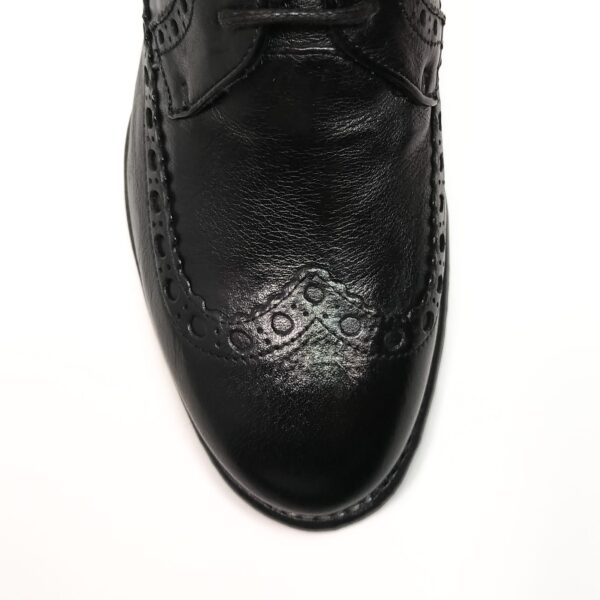 Stivaletto da donna in pelle Pelletteria Allegrini D731 Nero