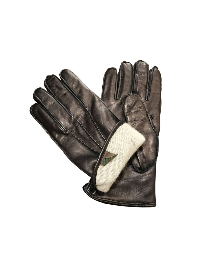 Guanto uomo in pelle pelletteria allegrini g1112 navy