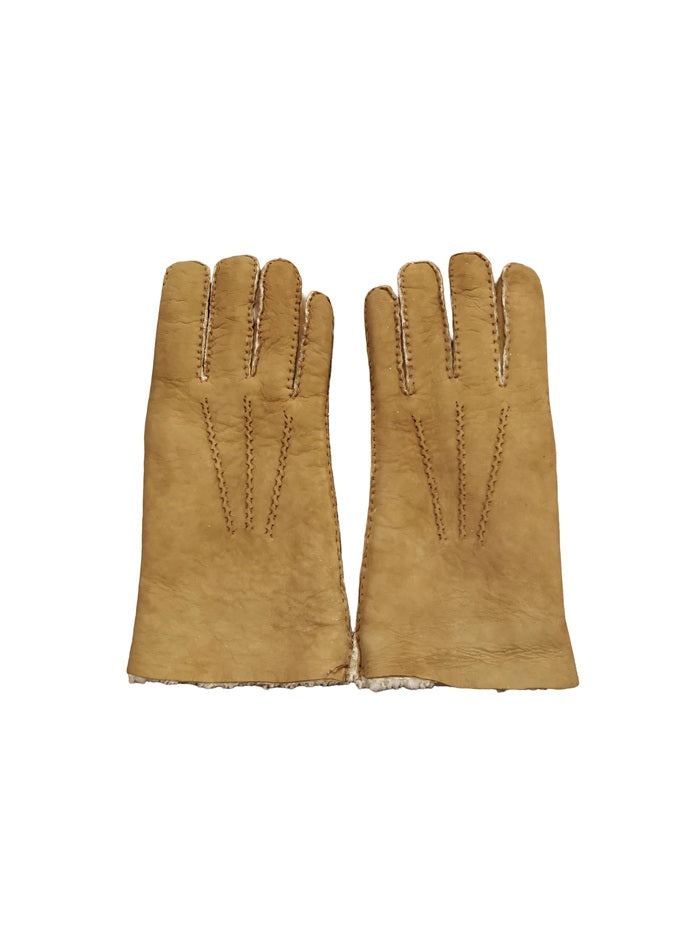 Guanto uomo in merinos Pelletteria Allegrini g208 hazel