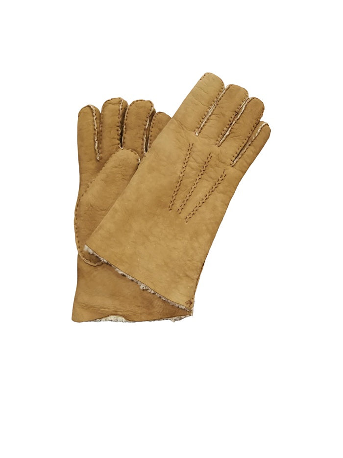 Guanto uomo in merinos Pelletteria Allegrini g208 hazel