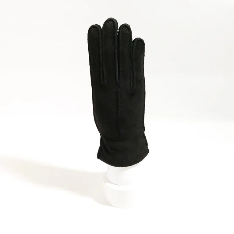 Guanto donna in pecary Pelletteria Allegrini g304d nero